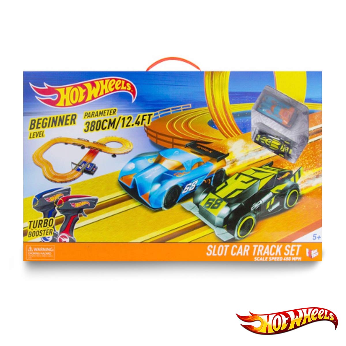 Pista Hot Wheels Track Set Multikids Laranja 380 cm : Amazon.com